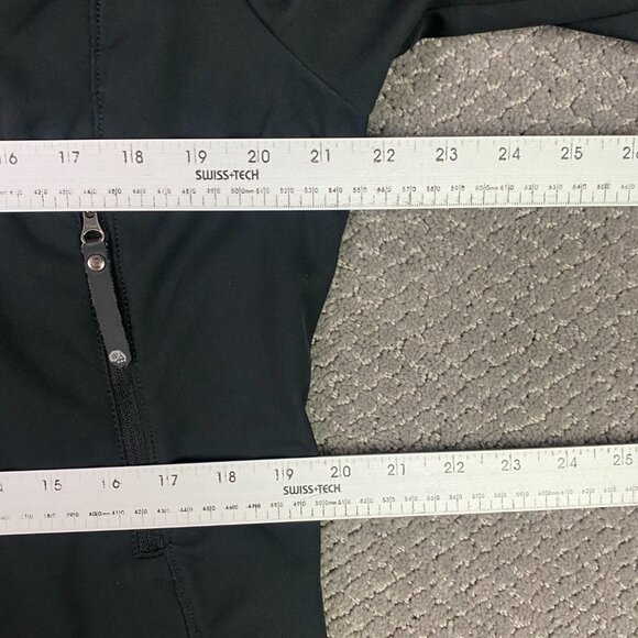 Mountain Hardwear Jacket Women's Large Black Hooded Fleece Lined - Picture 10 of 15